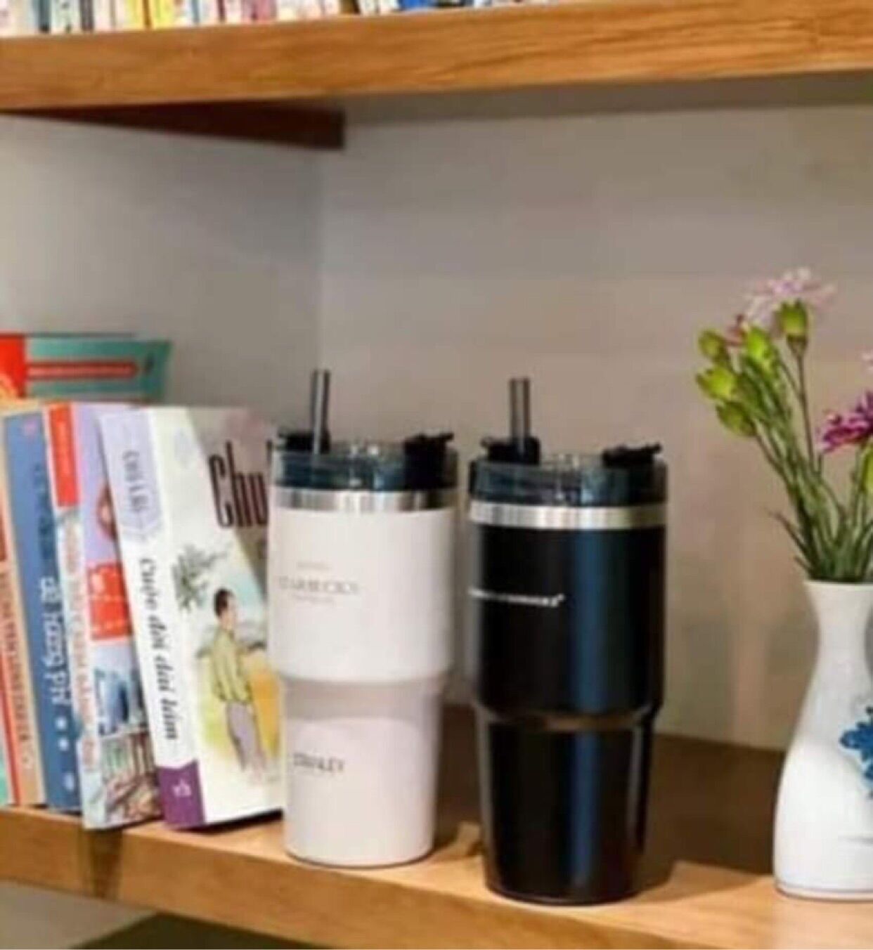 Ly Starbucks Stanley giữ nhiệt kèm ống hút | bình giữ nhiệt cao cấp| Inox 304 an toàn sức khoẻ| lynhstore