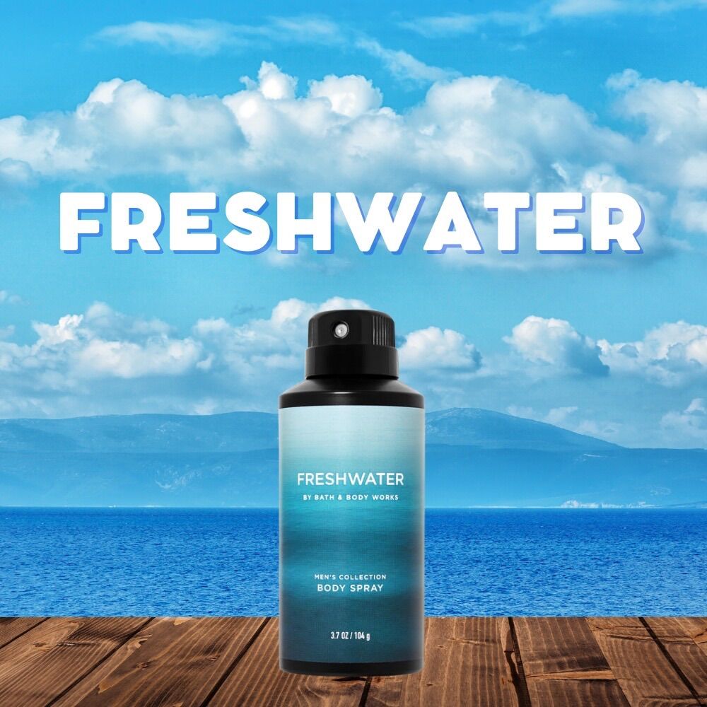 Xịt toàn thân cho nam Bath & Body Work freshwater