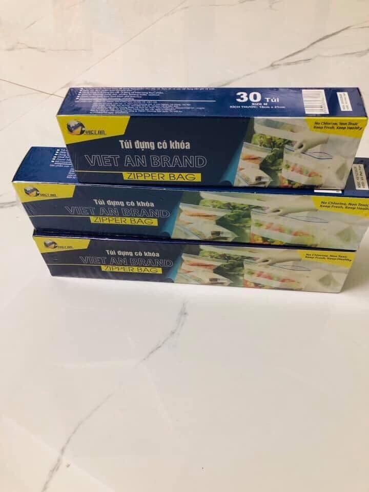 COMBO SÉT 3 HỘP TÚI ZÍP ĐỰNG THỰC PHẨM