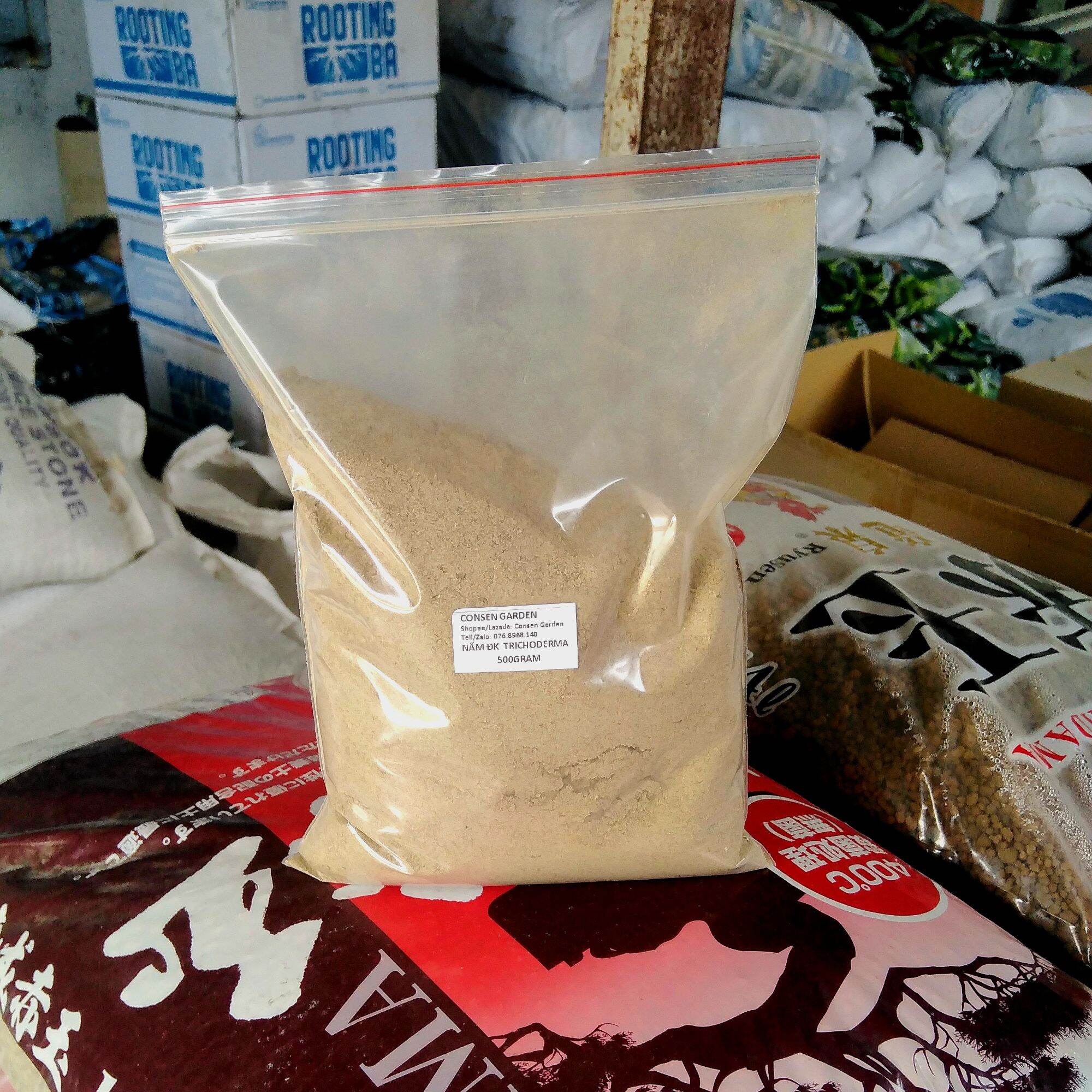 Chế phẩm nấm đối kháng trichoderma điền trang dt02 túi 1 ký