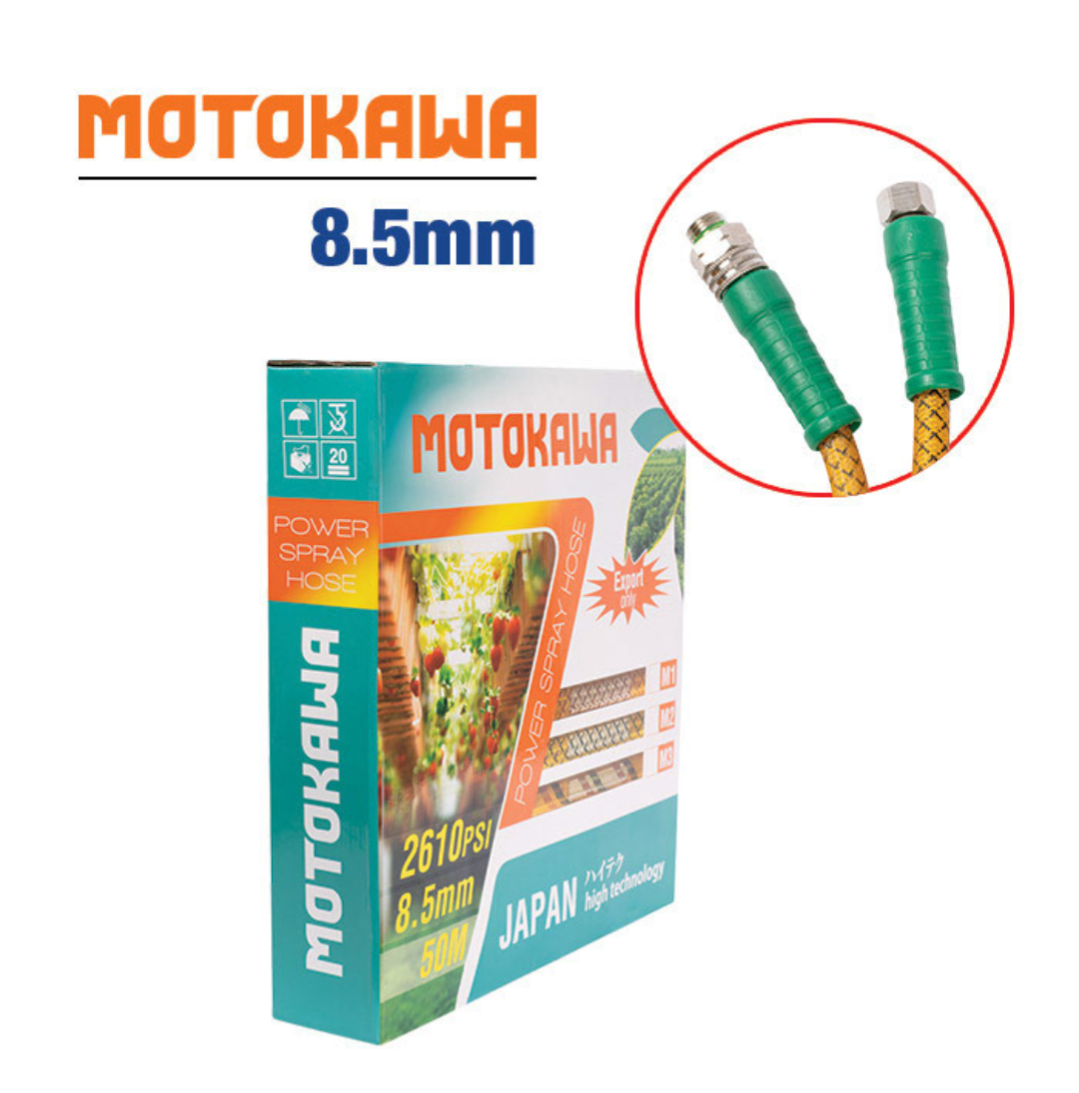 Dây xịt rửa xe cao cấp chịu tải lớn 2600 psi đủ kích thước 10m, 15m, 20m, 30m, 50m