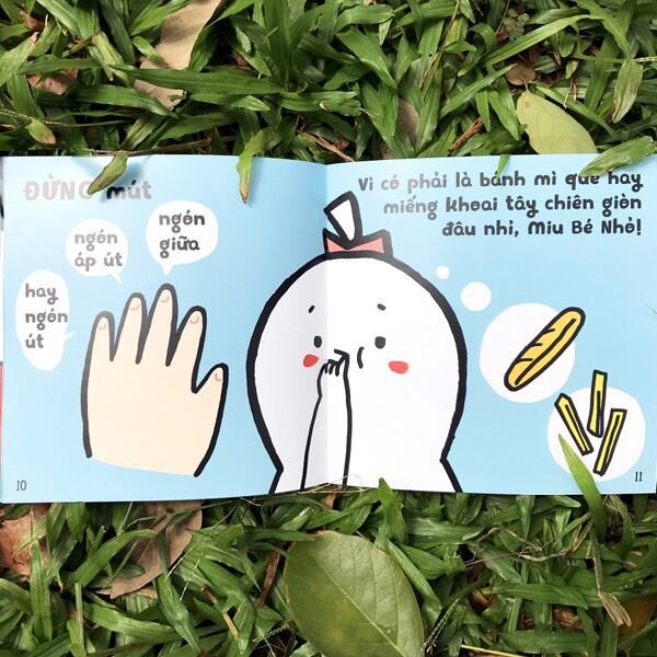 set 8 cuốn miu bé nhỏ