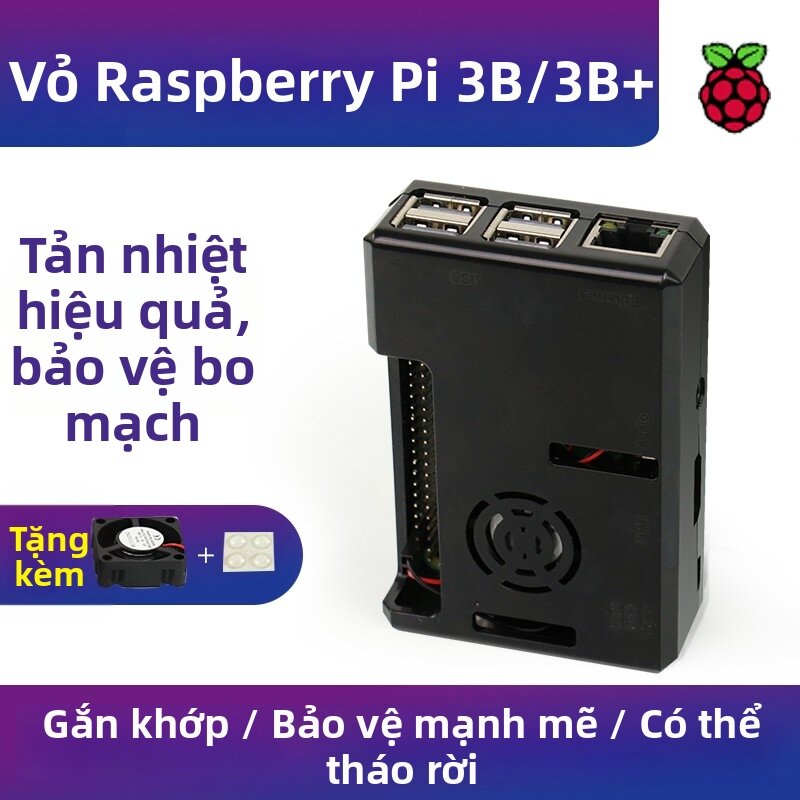 YOUCHUANGXIANG | Heat Dissipation Acrylic Case Raspberry Pi Accessories Giá 167,000 Đồng*Miễn phí vận chuyển