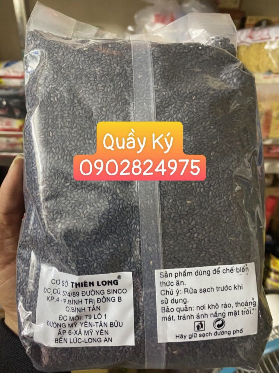 Mè đen 1kg hiệu Thiên Long