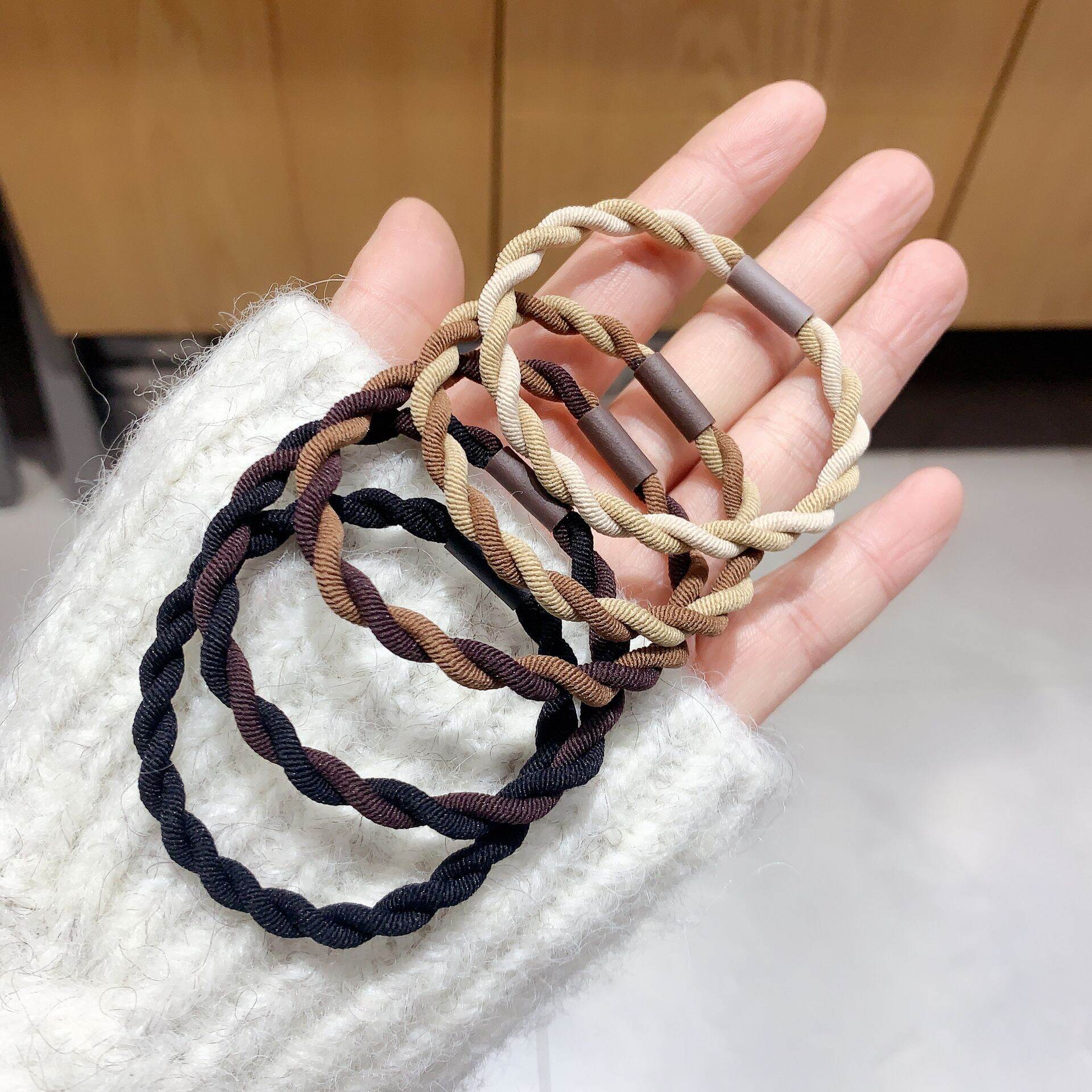 (GIÁ SỈ) COMBO 10 CÁI THUN CỘT TÓC MÀU TRƠN SIÊU DAI