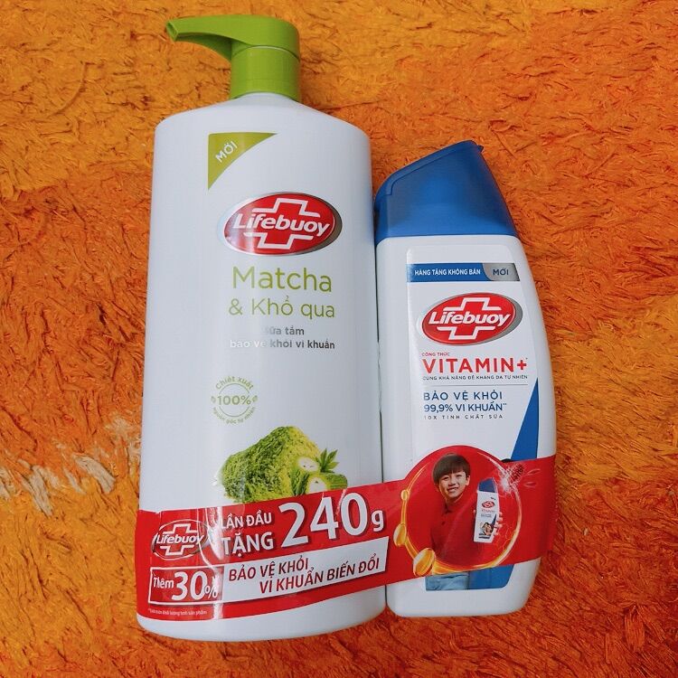 Sữa tắm Lifebuoy tặng chai 240g