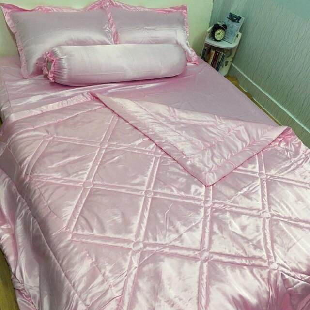 Bộ ga và vỏ gối phi lụa đủ size