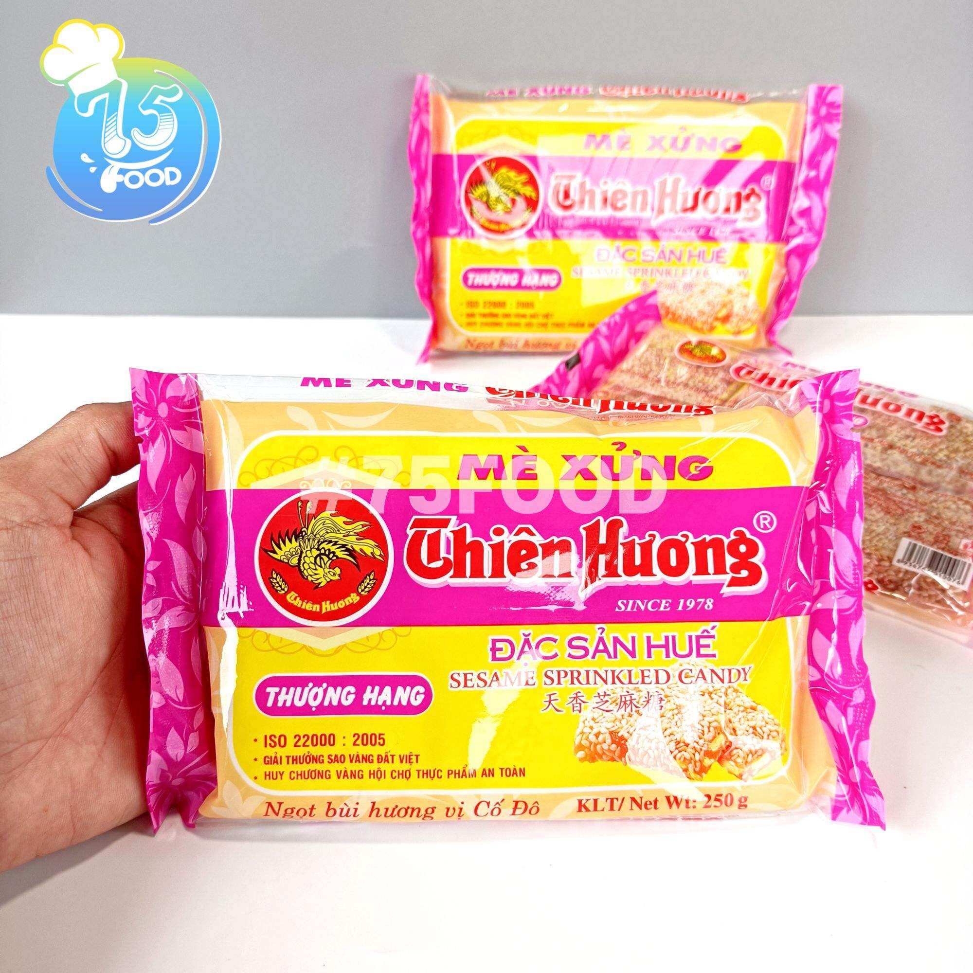 Mè xửng dẻo Thiên Hương 250g Đặc Sản Huế - Kẹo mè xửng Đặc Sản Huế