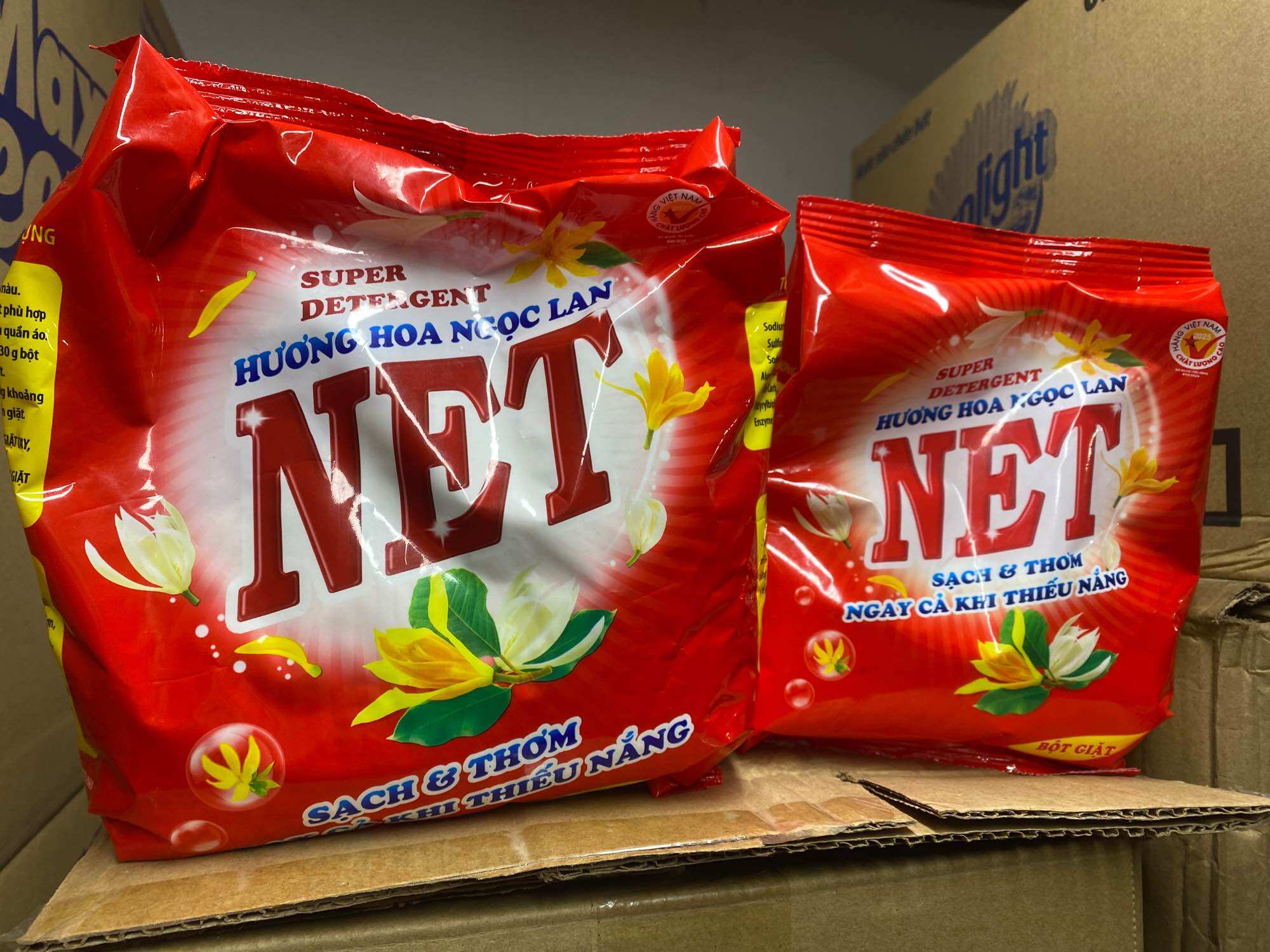 Bột giặt net hương hoa ngọc lan 600g/300g