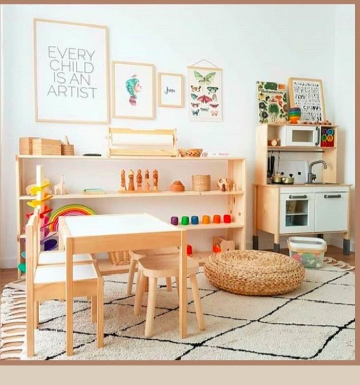 Bộ bàn ghế trẻ em IKEA LATT (CHÍNH HÃNG, SẴN HÀNG)