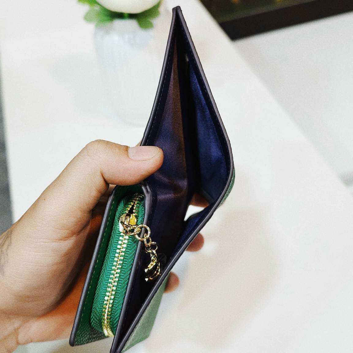 VÍ COACH® chất da rất dầy dặn da 🐂 100% xịn sò