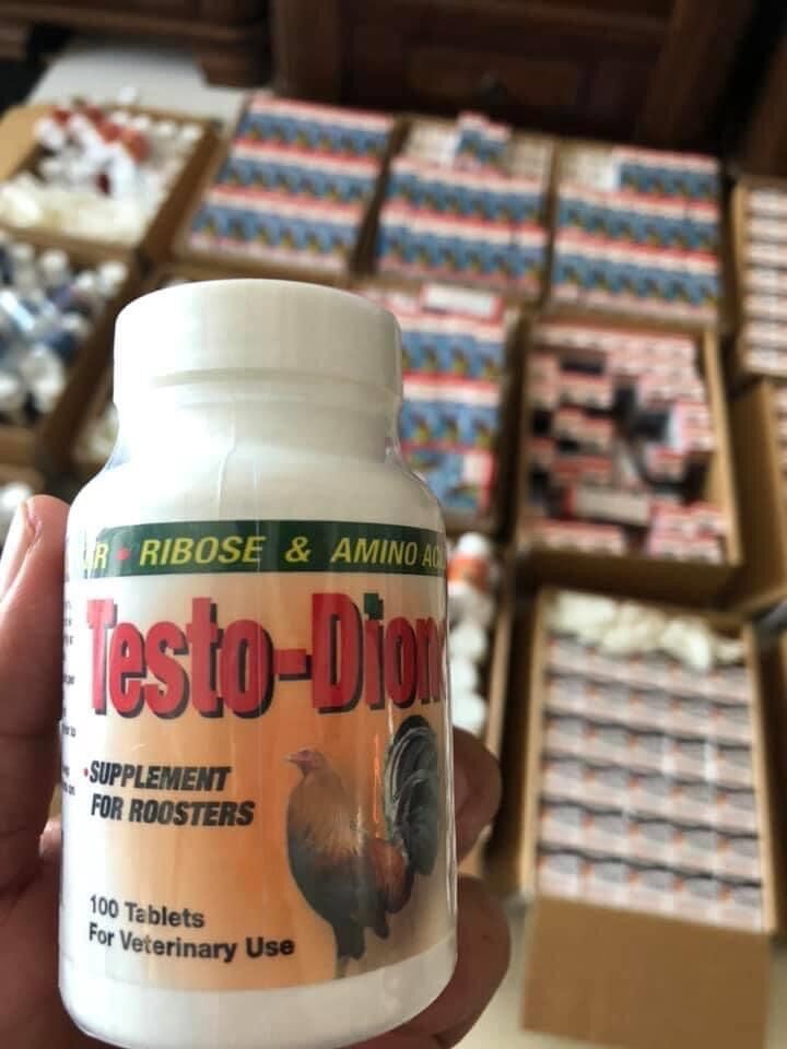 TESTO DIONE - Tăng lực cho gà đá , gà nọc