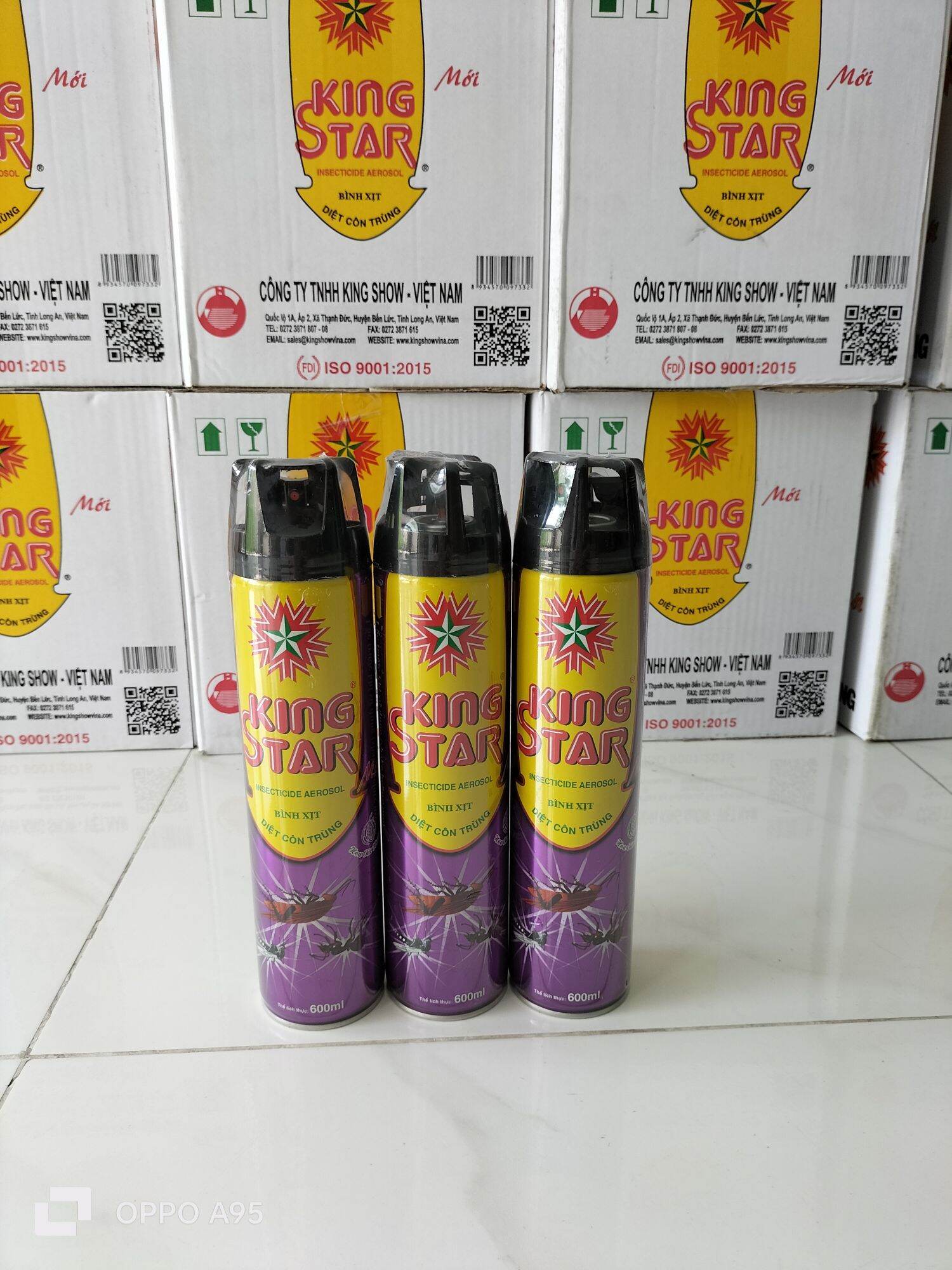 [XẢ KHO] Bình Xit Diêt Côn Trùng Kingstar lavender