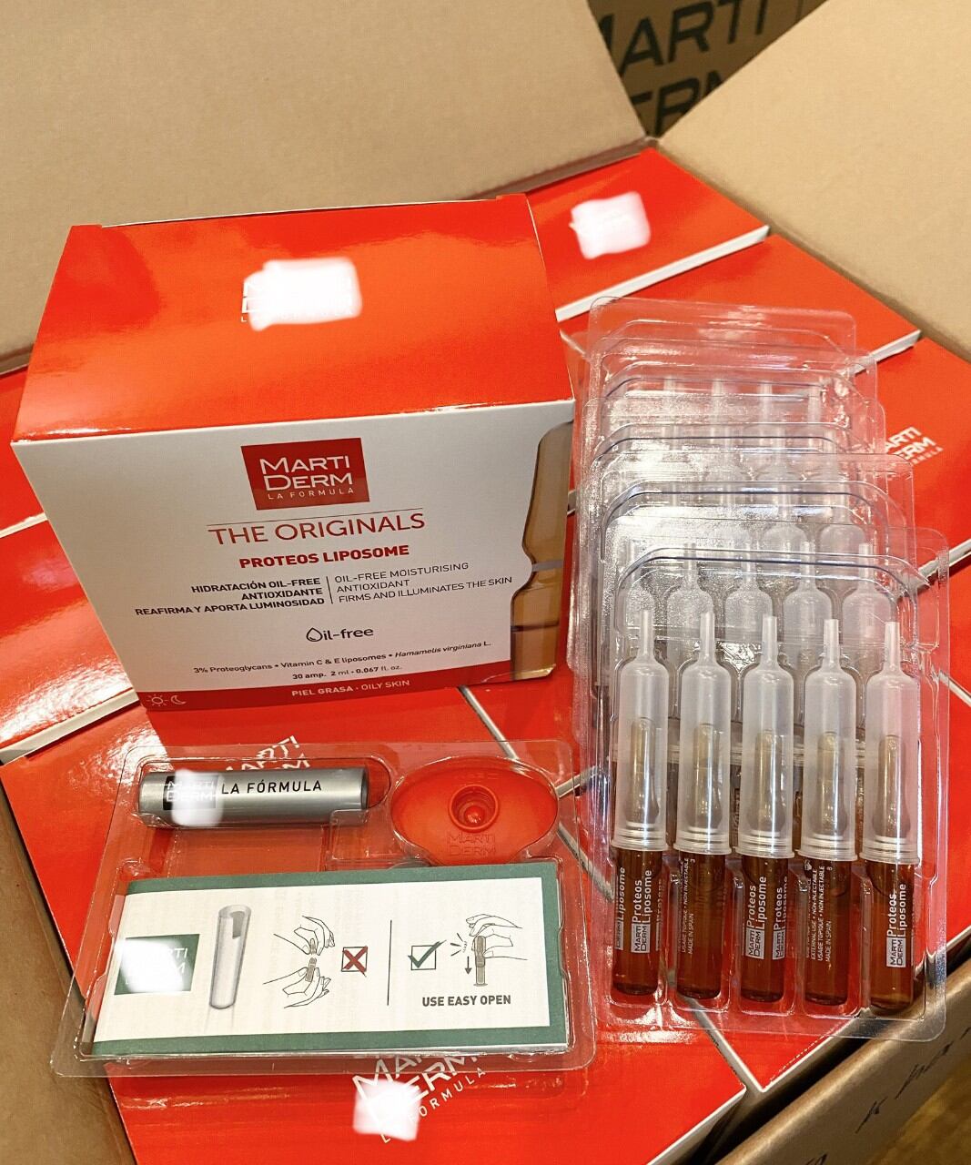 Tinh chất Điều tiết giảm bã nhờn Dầu mụn Marti Derm