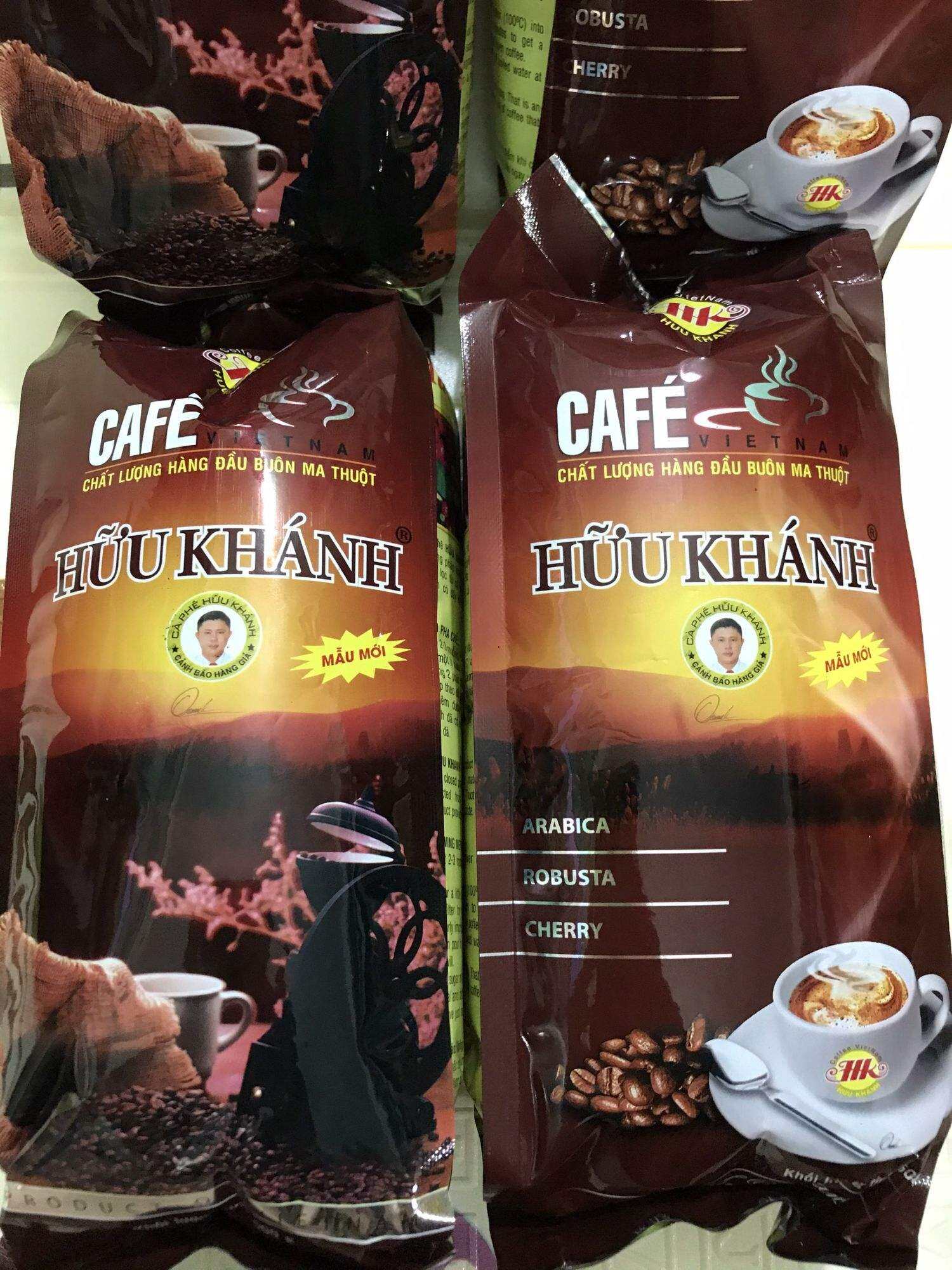 Cà phê Hữu Khánh béo thơm ngon đặc biệt gói 500g