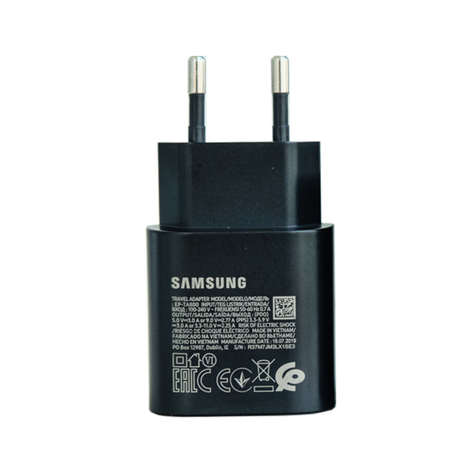 [HCM]Bộ Sạc Cáp Samsung Note 10 Zin - Sạc Nhanh 25W- Cáp C To C- Dành Cho Samsung Galaxy S10 5G