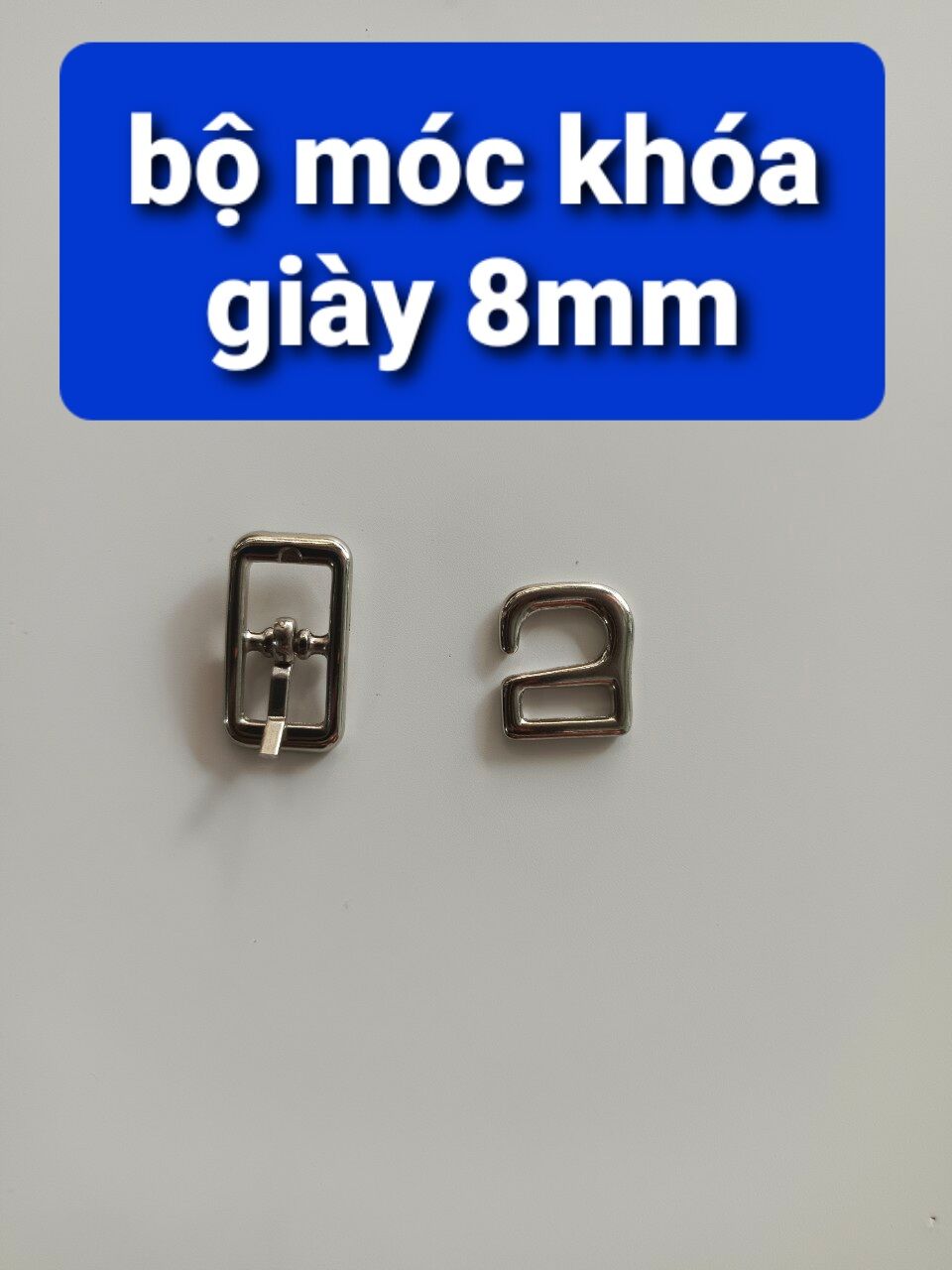 Khoá móc giày ,khoen móc giày 1cm..0,8cm