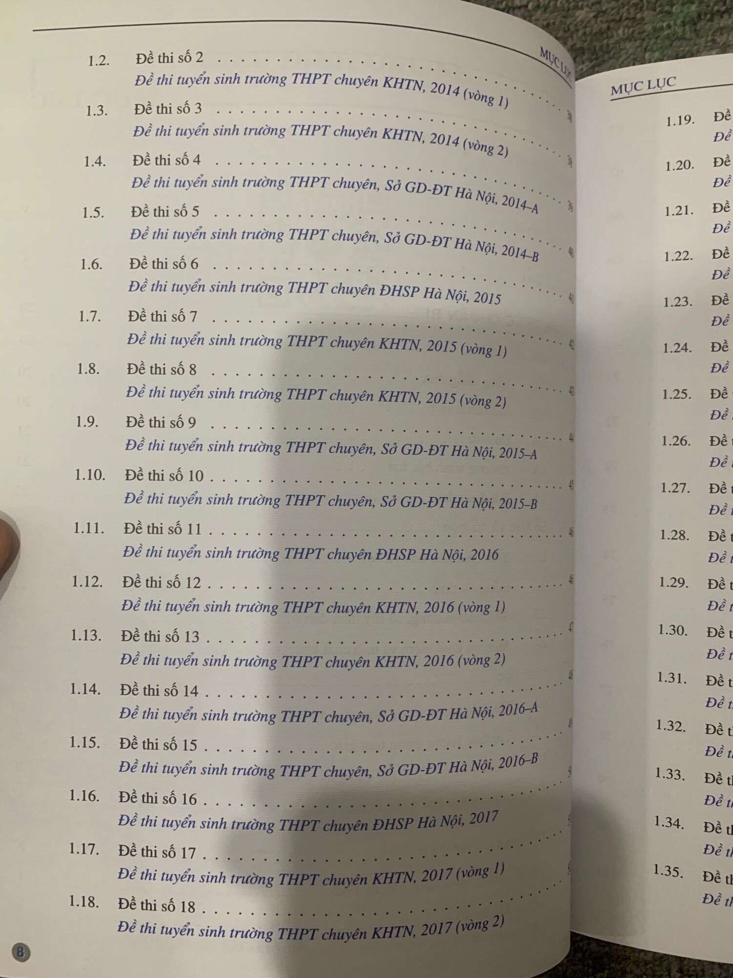 96+ đề ôn luyện chuyên toán