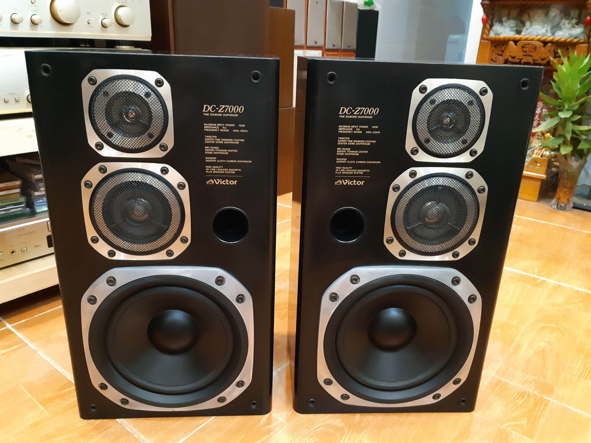 VICTOR 茶色 DC-Z7000 SPEAKER