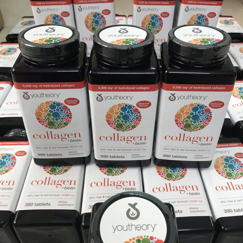 Collagen 390 viên collagen Youtheory Advanced Type