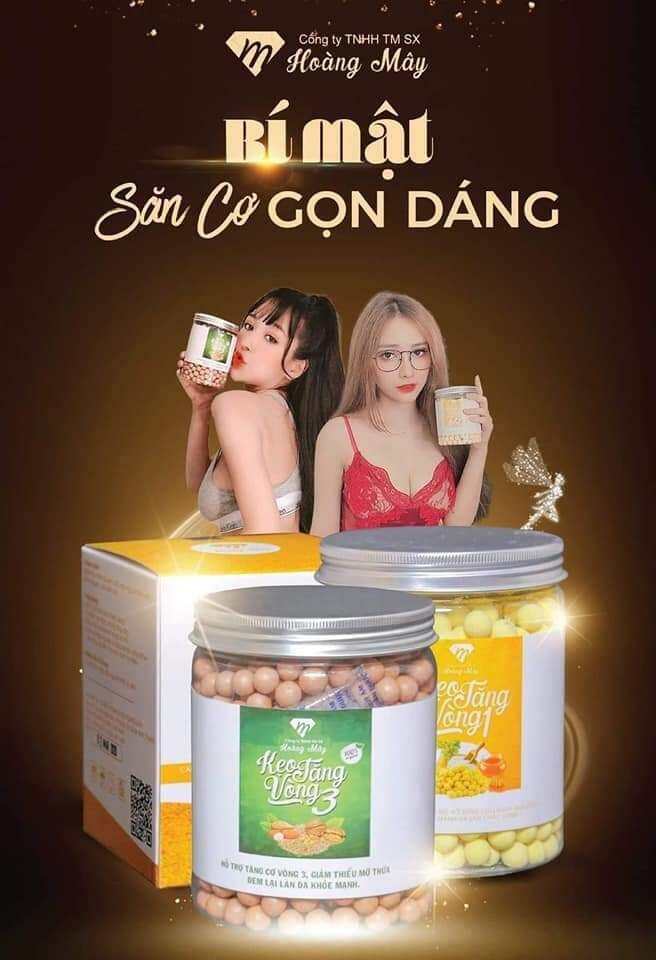❤️ Combo 3 Hộp Kẹo Tăng Vòng 1 & 3 ❤️