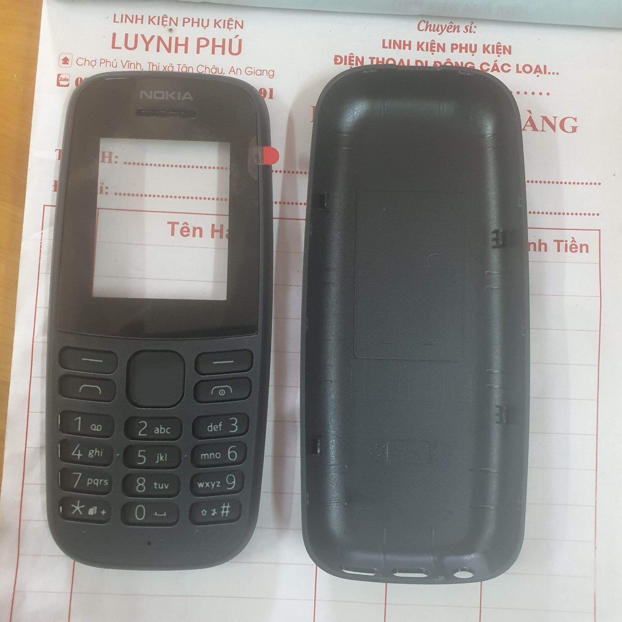 VỎ nokia 105 2017,105 2019,sườn nokia 105 2017 2 sim
