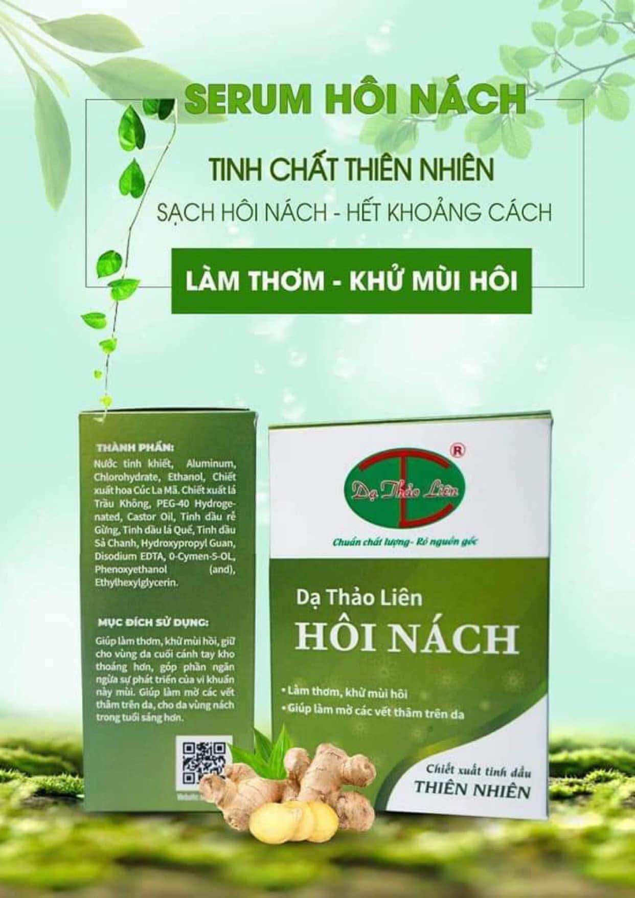 [ Xả kho ] Serrum khử mùi hôi nách Dạ Thả0 LIên