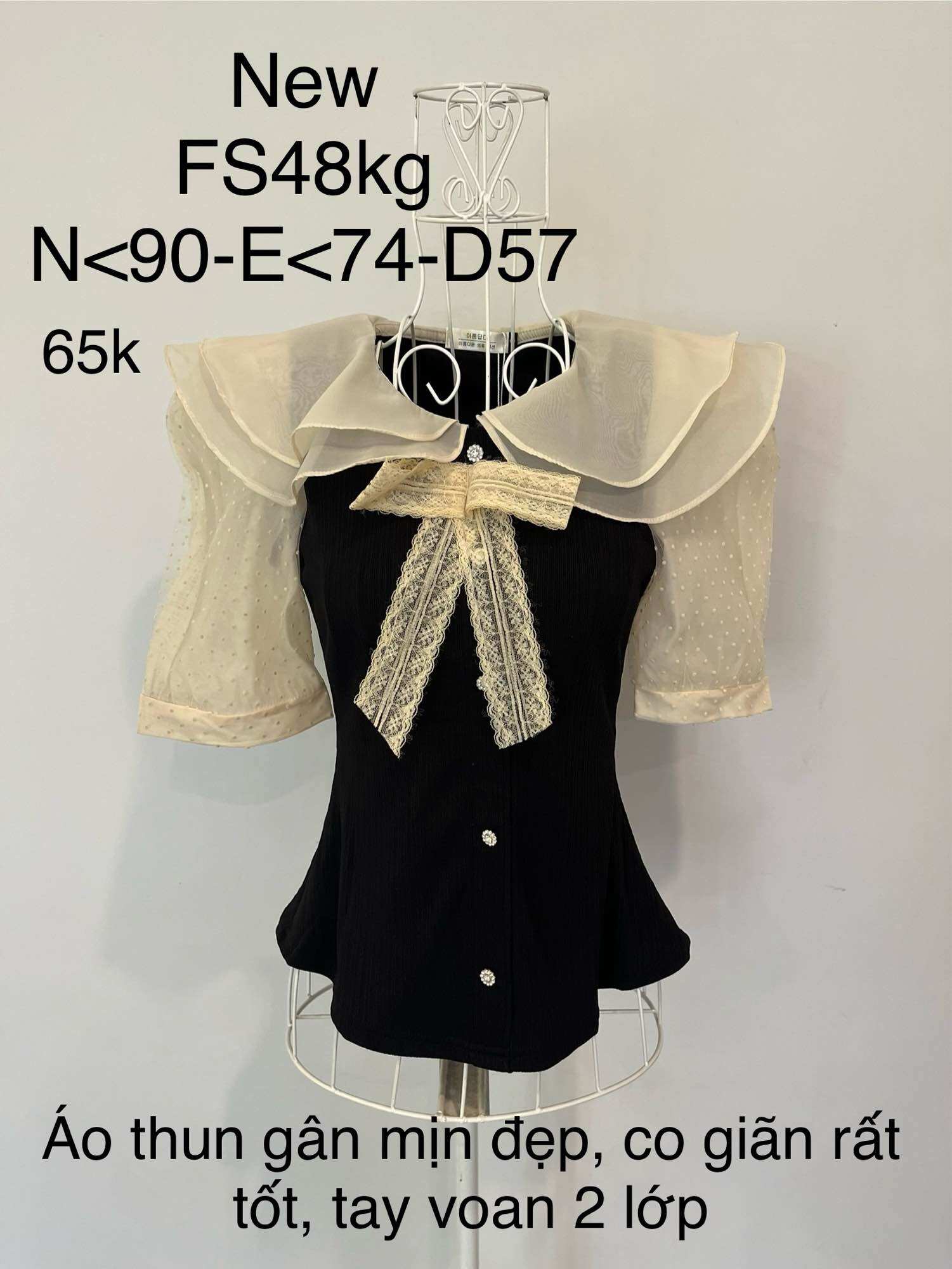 Áo kiểu nữ size M/L các kiểu - giá rẻ