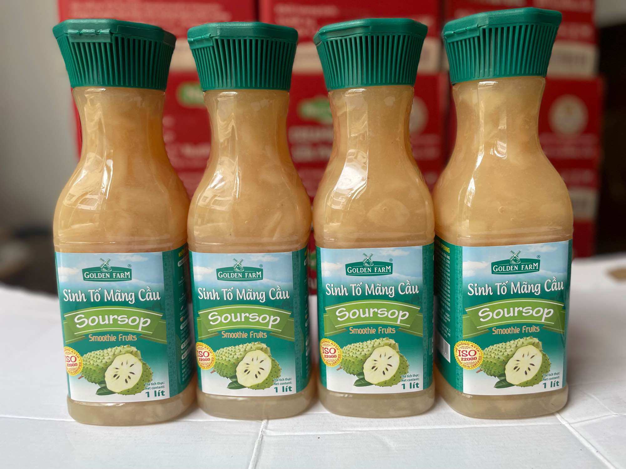 Sinh Tố Mãng Cầu Golden Farm (1L)