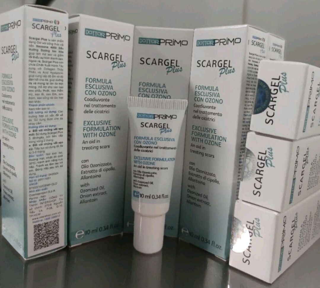 Hỗ trợ tái tạo da, làm mờ và giảm sẹo Dottor primo Scargel plus