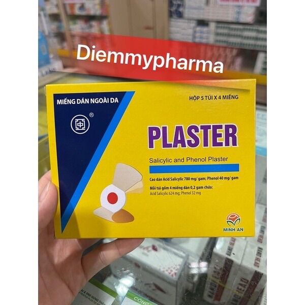 Miếng dán Plastet mụn cóc, mụn cơm, mắt cá chân