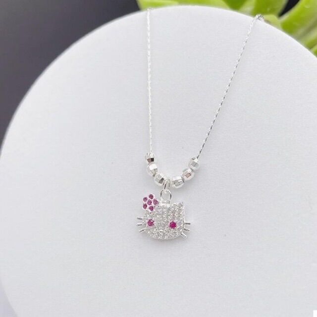 Dây chuyền mèo kitty cho bé gái. Xinh xắn dễ thương cho các bé - NomiShop