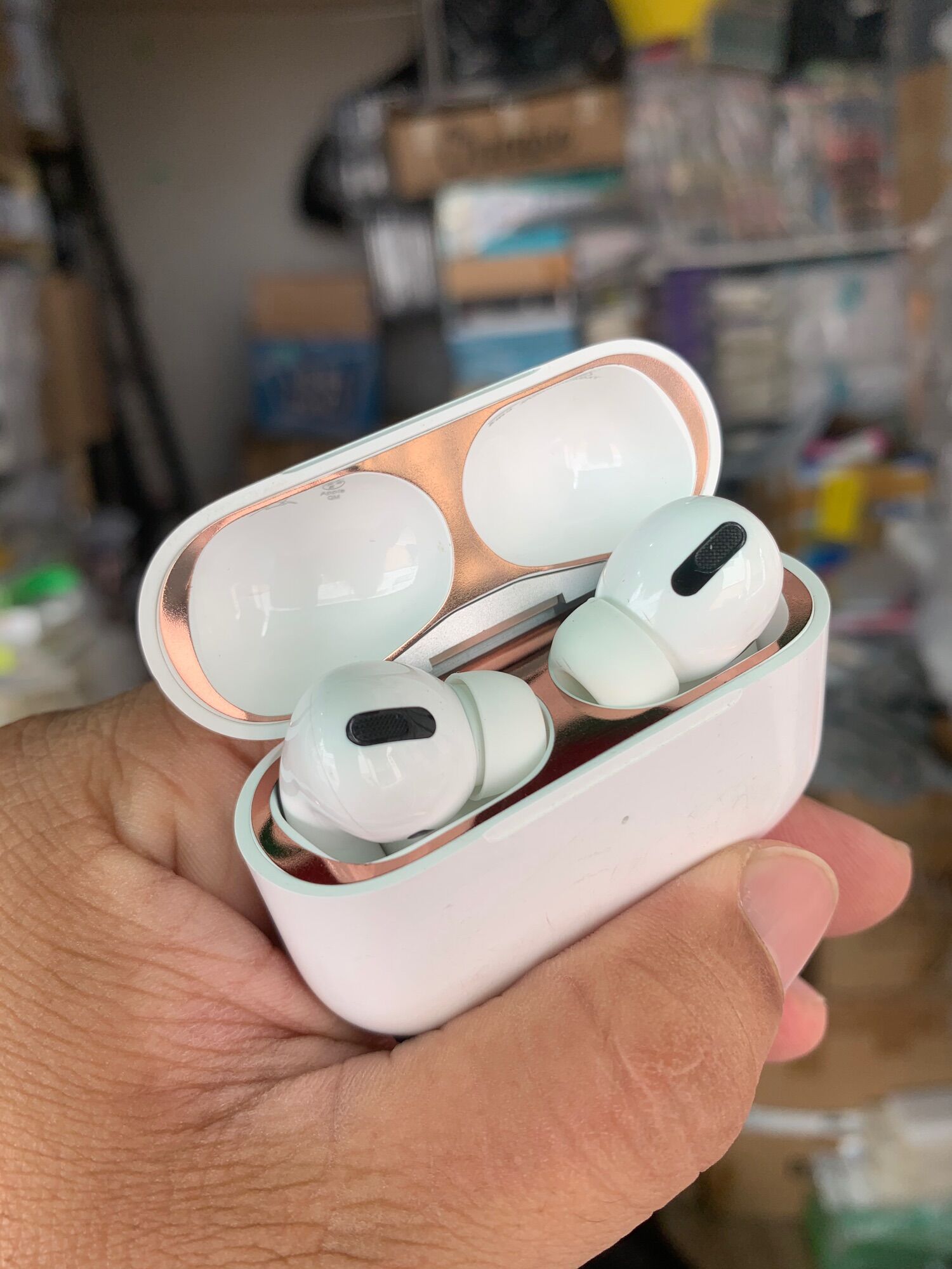 Airpods Pro-Miếng dán chống bẩn bên trong airpods pro-Dán viền bên trong tai nghe airpods pro