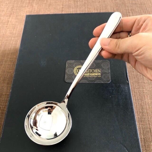 Vá múc canh ngắn usa - germany inox 18/10 cao cấp