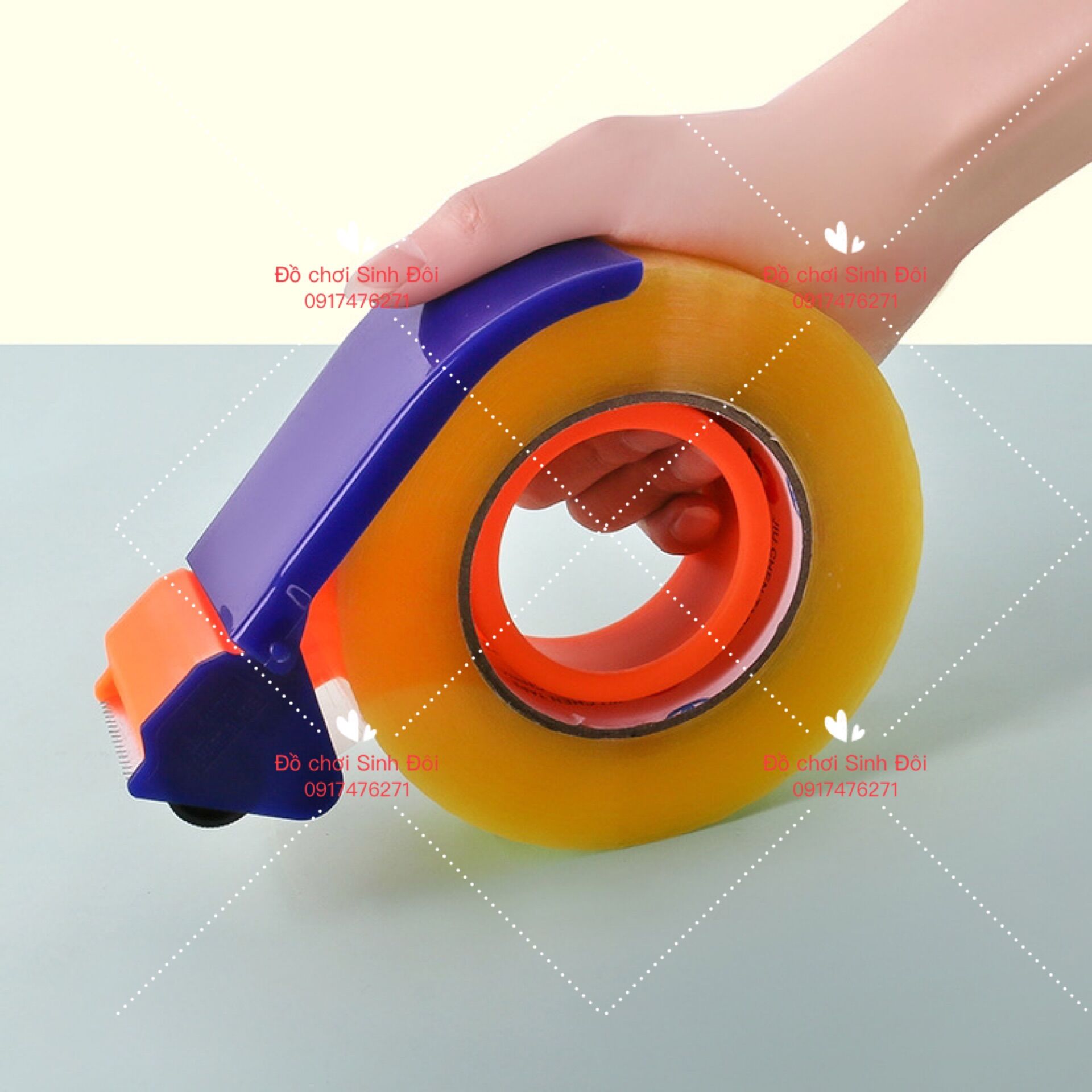 Đồ cắt băng keo 5cm bằng nhựa