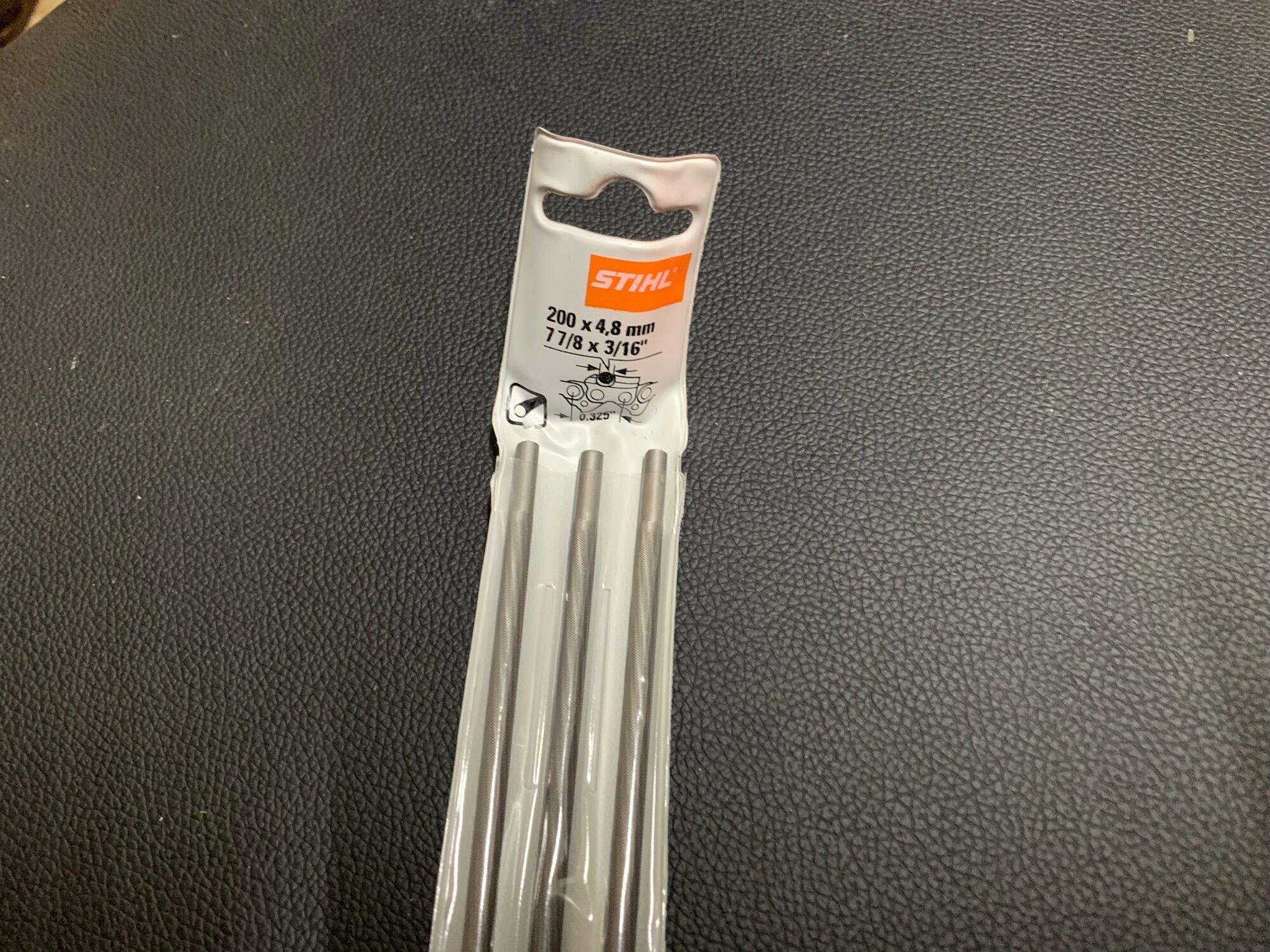 [Made in Switzerland] Dũa máy cưa xích Stihl tròn 4mm/4.8mm (3 cây)