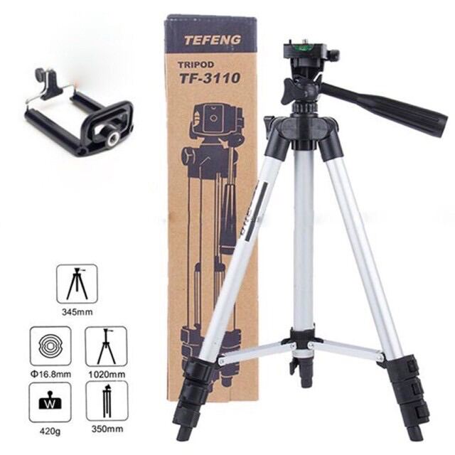Gậy 3 chân máy ảnh quay phim Tripod 3110 shop Chiều cao tối đa 106cm Chiều