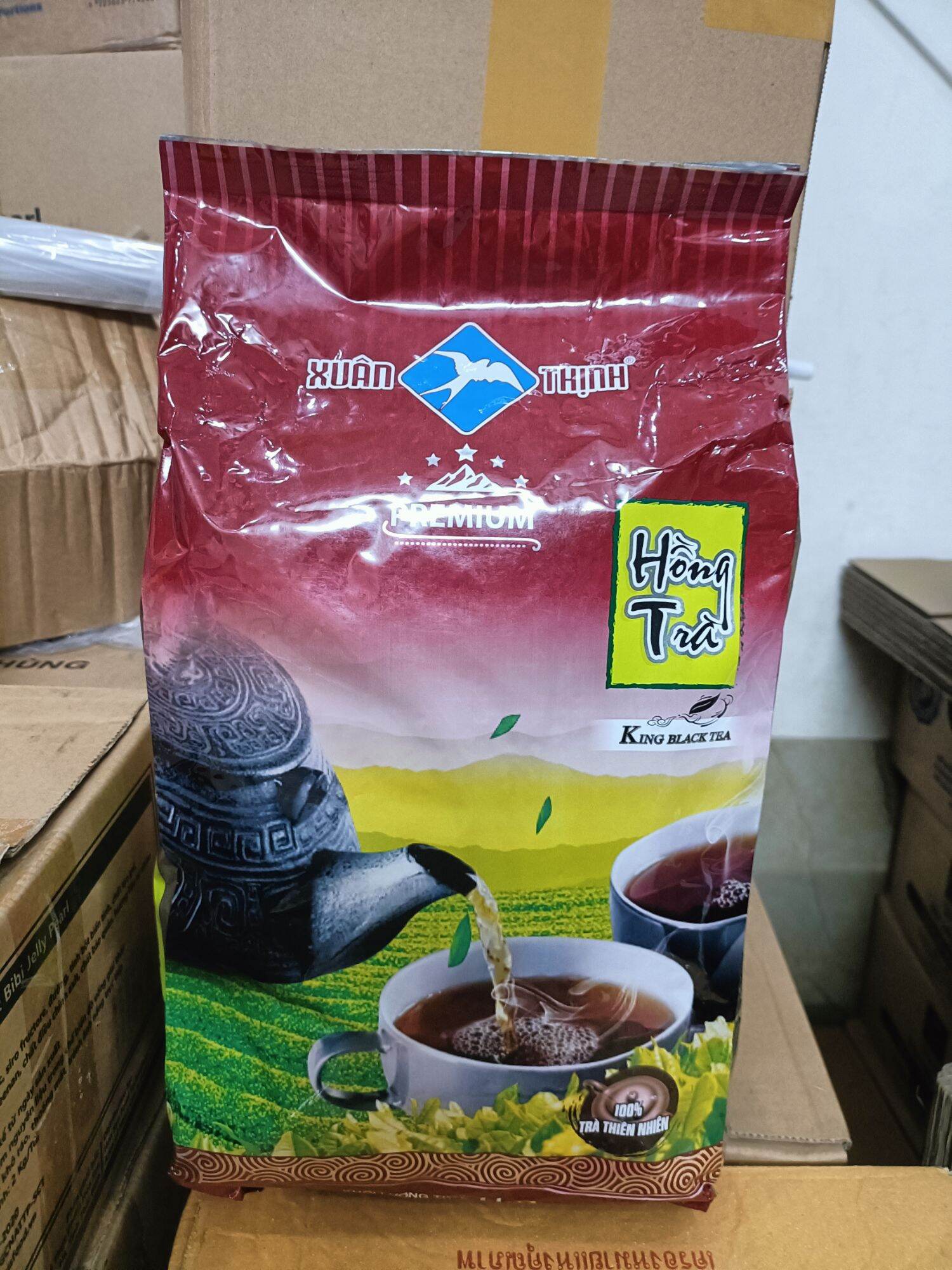 Hồng trà đặc biệt King Xuân Thịnh Black Tea 1kg
