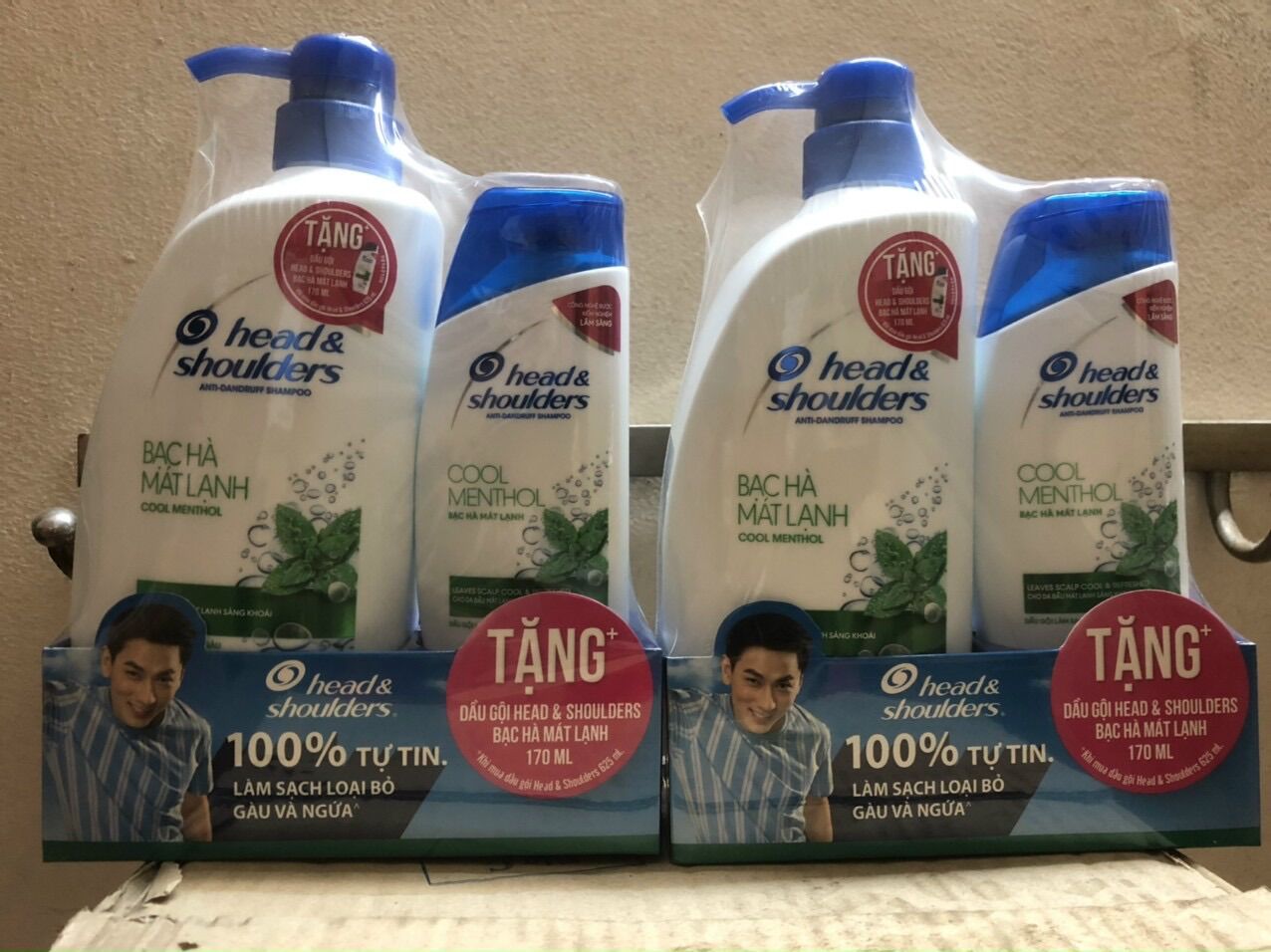 Dầu gội head & shoulders bạc hà