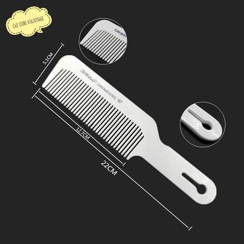 Lược cắt tóc BARBER Tony Guy YB 167 Black & White