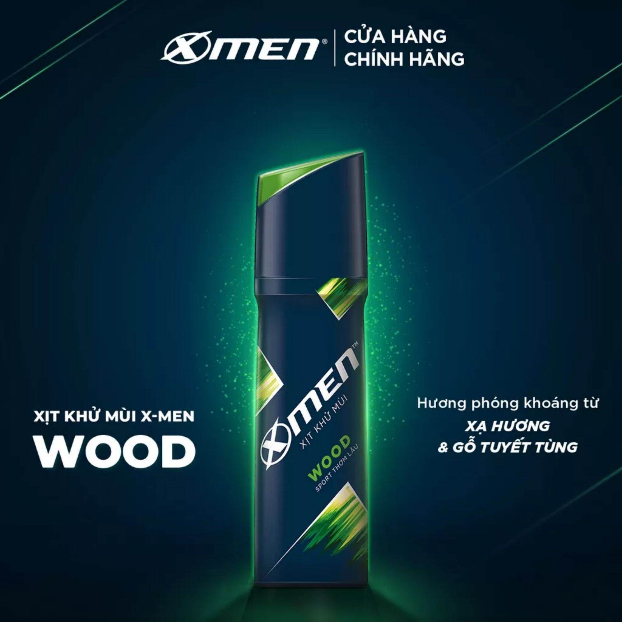 Xịt khử mùi Xmen hương nước hoa 140ml
