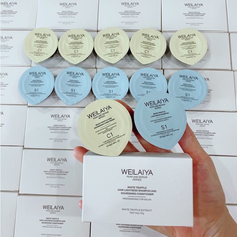 Set sample dầu gội và dầu xả Weilaiya