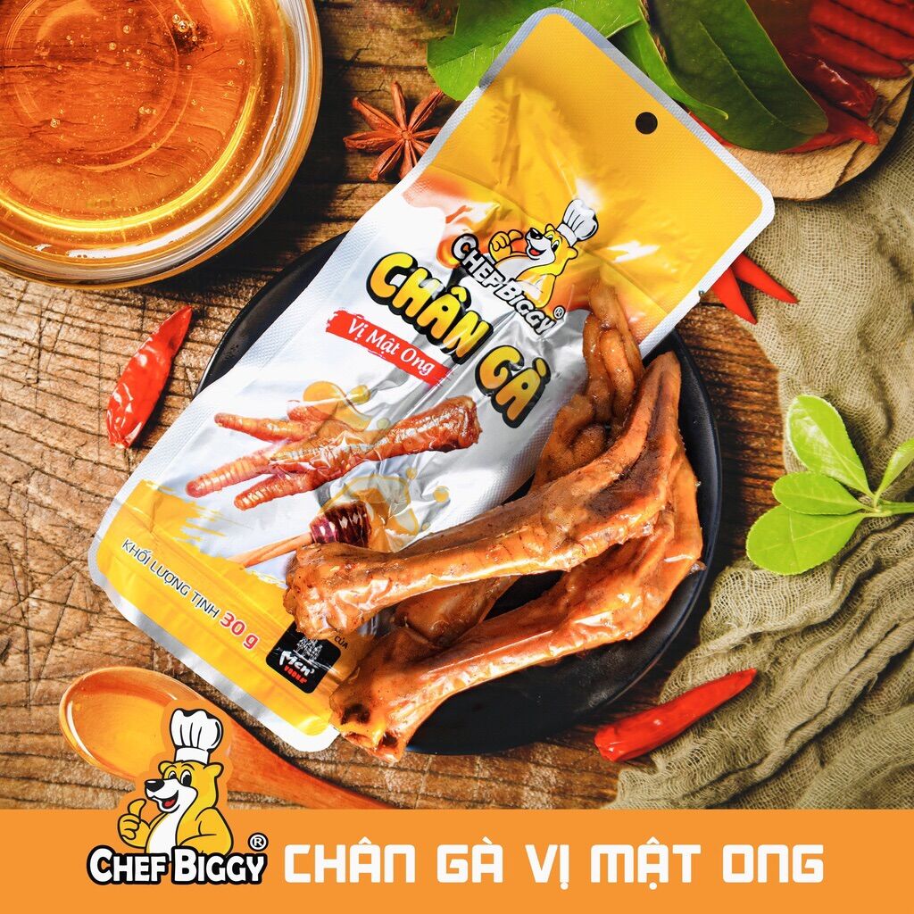 Chân Gà Chef BIGGY vị cay và mật ong