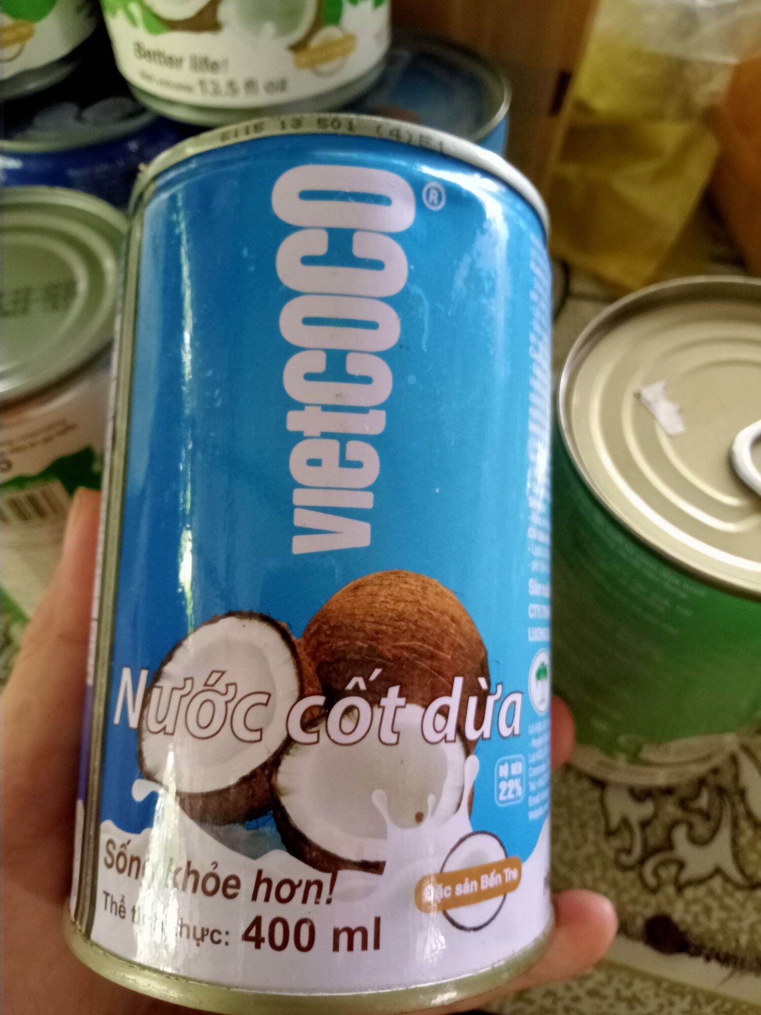 Nước cốt dừa vietcoco 400ml