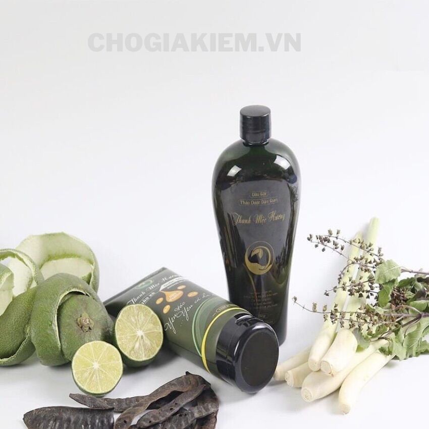 Dầu gội thảo dược dân gian - hết rụng tóc - kích thích mọc tóc - tóc dày, đen chắc khỏe
