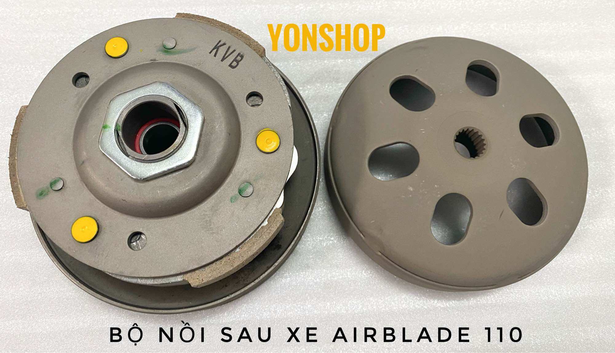 Bộ nồi sau xe airblade 110, click 110 hàng cao cấp loại 1