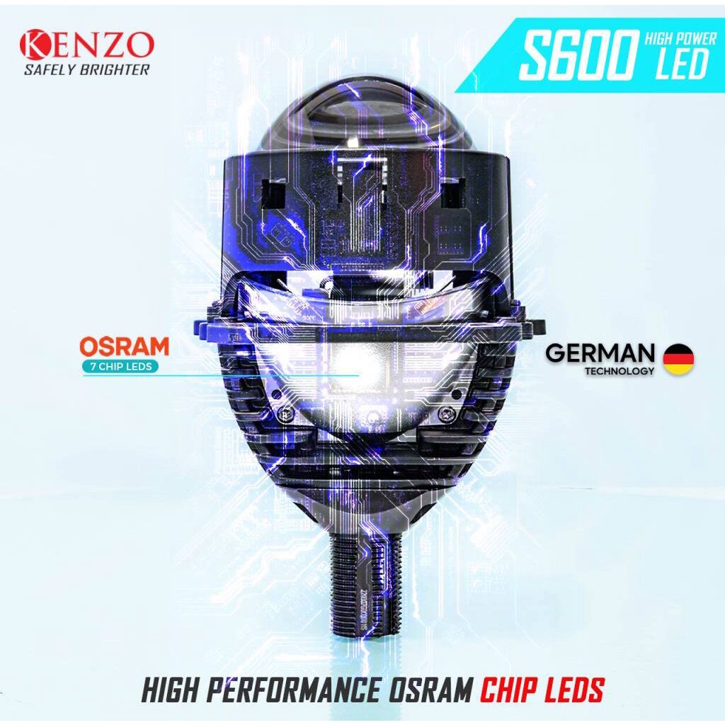 Đèn Bi cầu 3inch Kenzo S600 ( Chính Hãng)