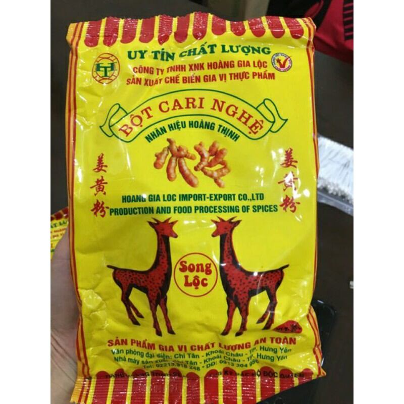 Bột Nghệ ( Bột Cari Nghệ ) Gói 500g