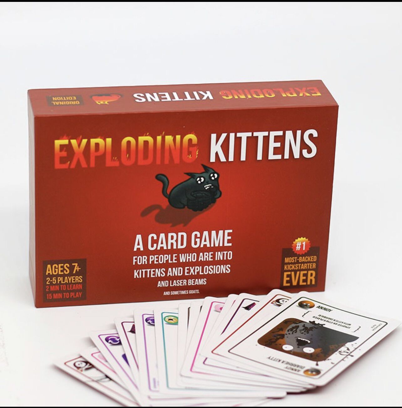 Mèo Nổ - Exploding Kittens (bản cơ bản) chất liệu tốt