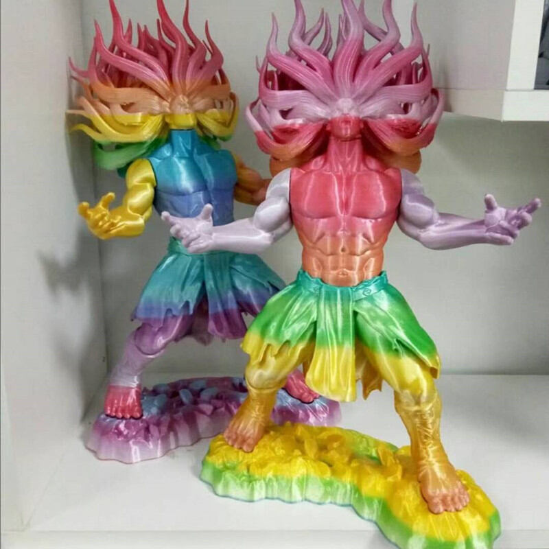 Nhựa in 3D HUTI PLA Rainbow - PLA Silk Rainbow ( cuộn 1kg )